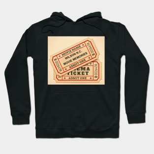 Wilson NC Movie Memories Tickets Hoodie